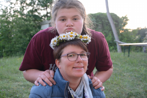 Lina und Kirsten
